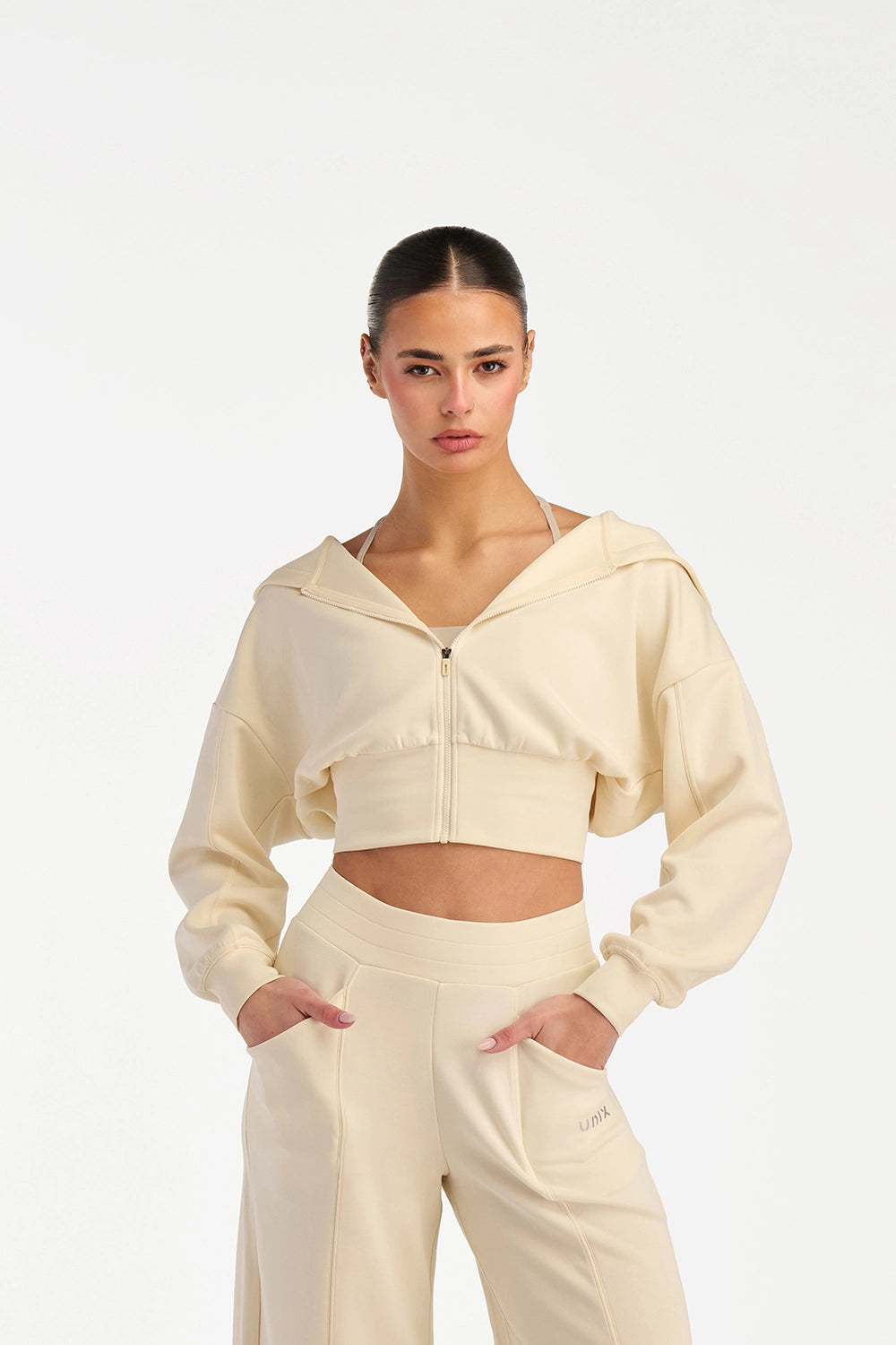 Waist Tone Hoodie | Off White