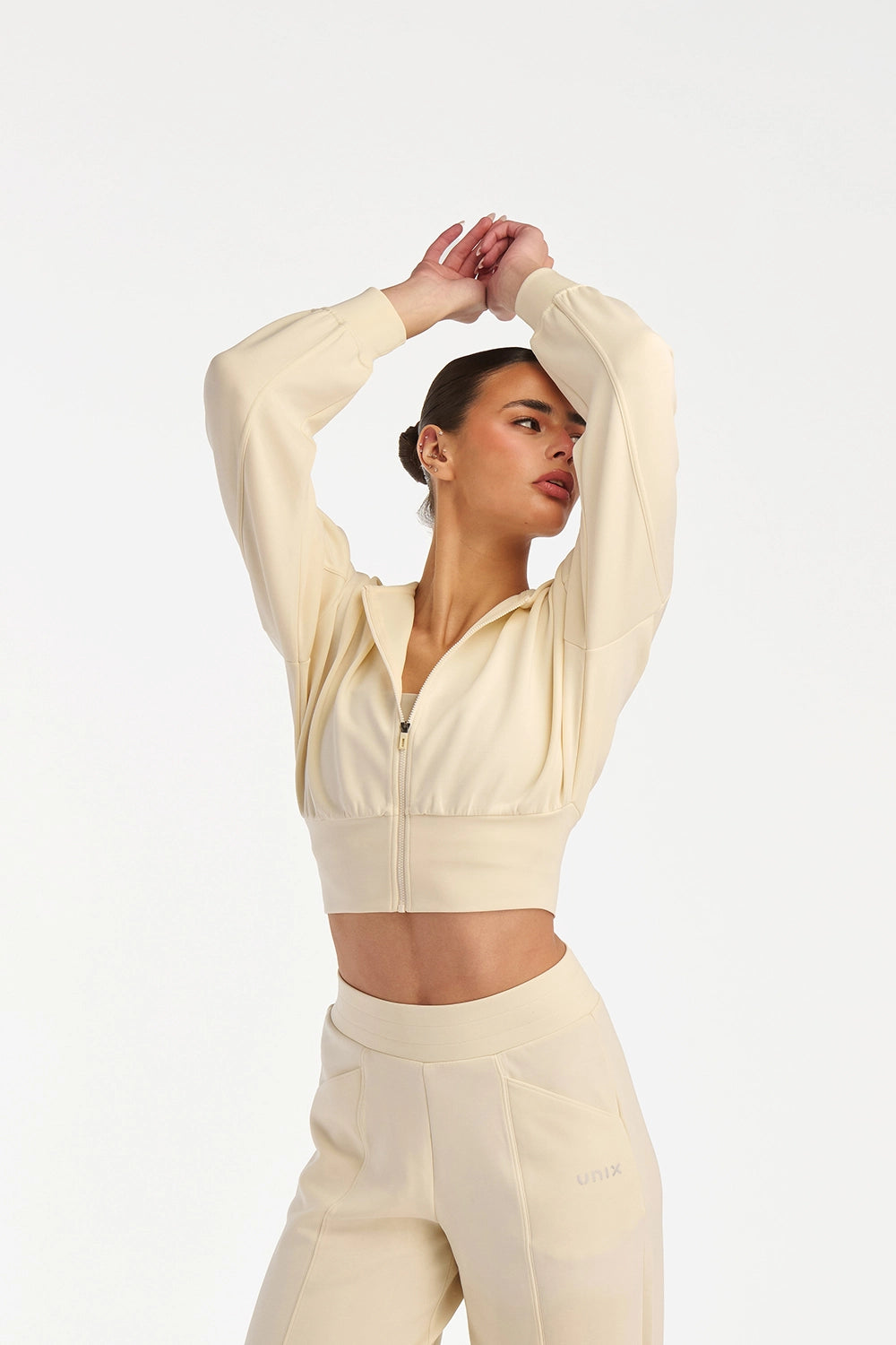 Waist Tone Hoodie | Off White