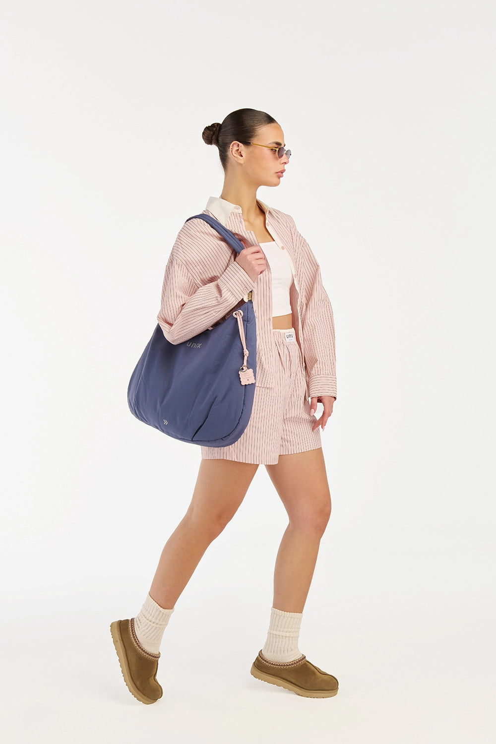 Timeless Gym Bag with Charm | Stray Night Blue
