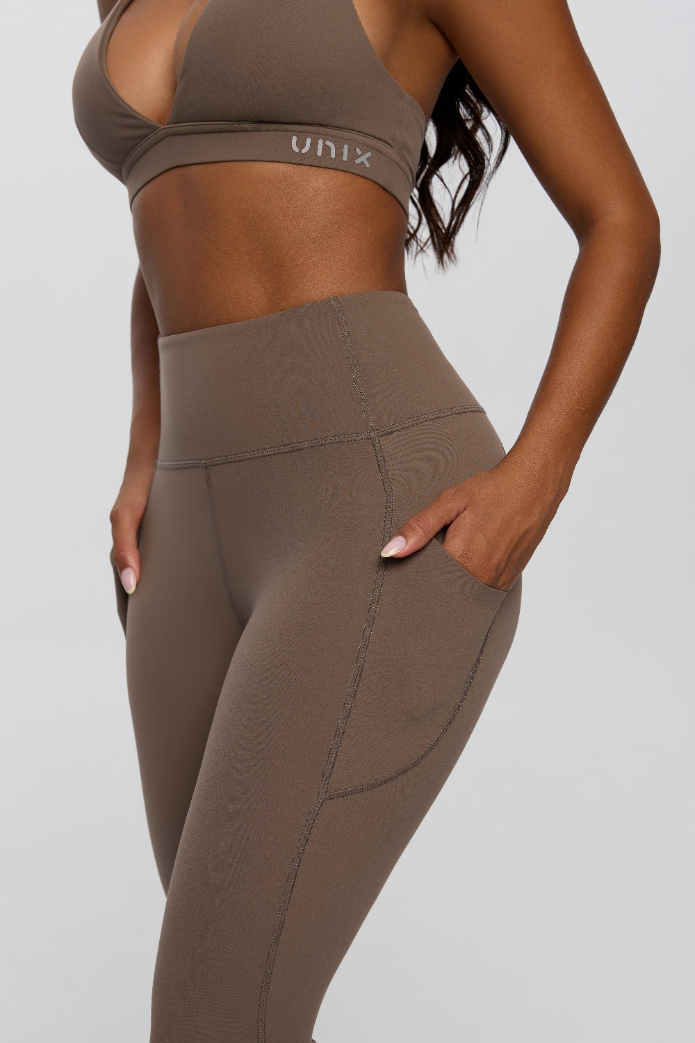 Curve Enhance Pockets Leggings | Toffee
