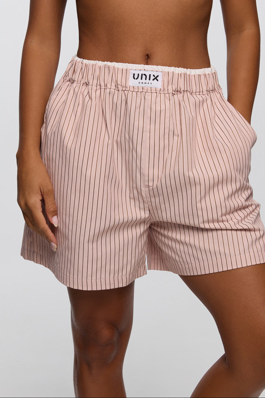 Comfy Lounge Bottom Shorts | Whip Pink