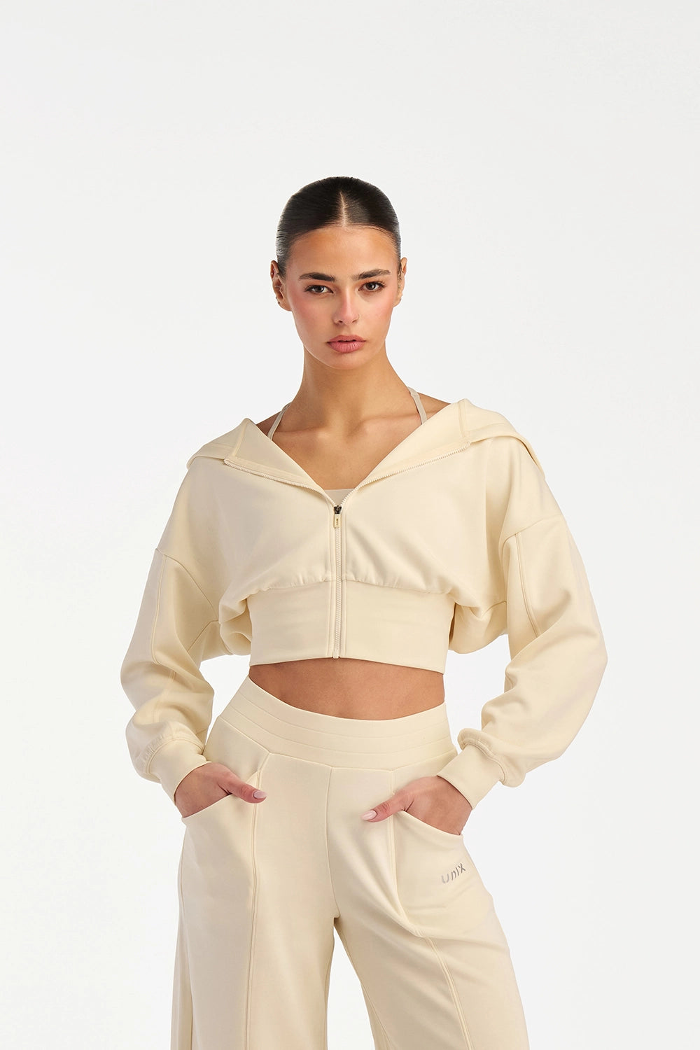 Waist Tone Hoodie | Off White