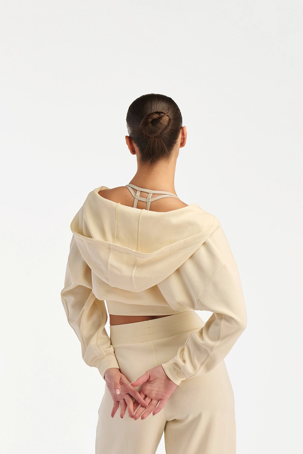 Waist Tone Hoodie | Off White