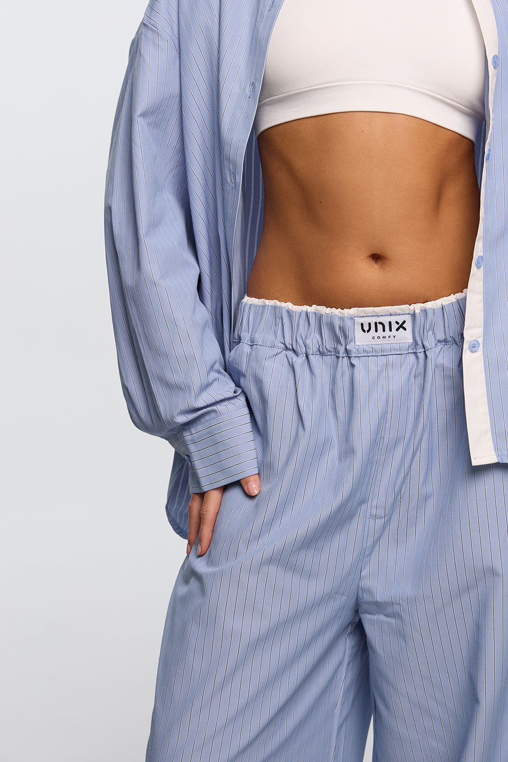 Comfy Pants Lounge Set | Sky Blue
