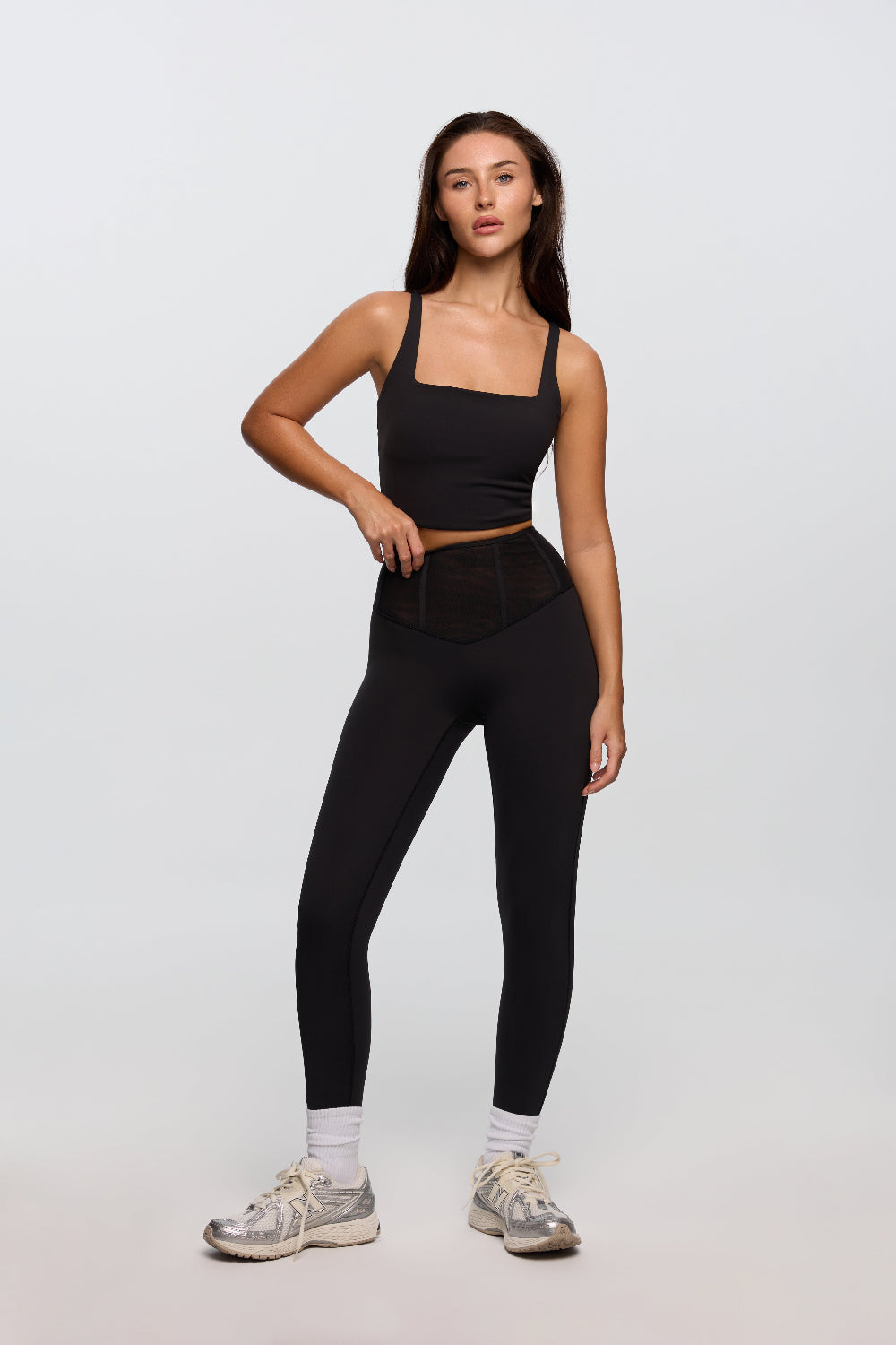 Core Control Bra Top | Midnight Blue