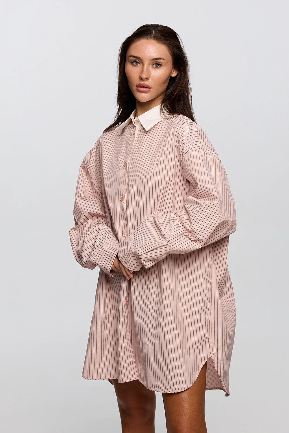 Comfy Boyfriend Shirt | Whip Pink - Product Image
