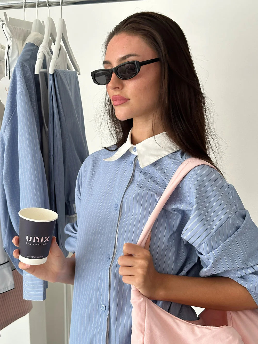 Comfy Lounge Shirt | Sky Blue - Product Image