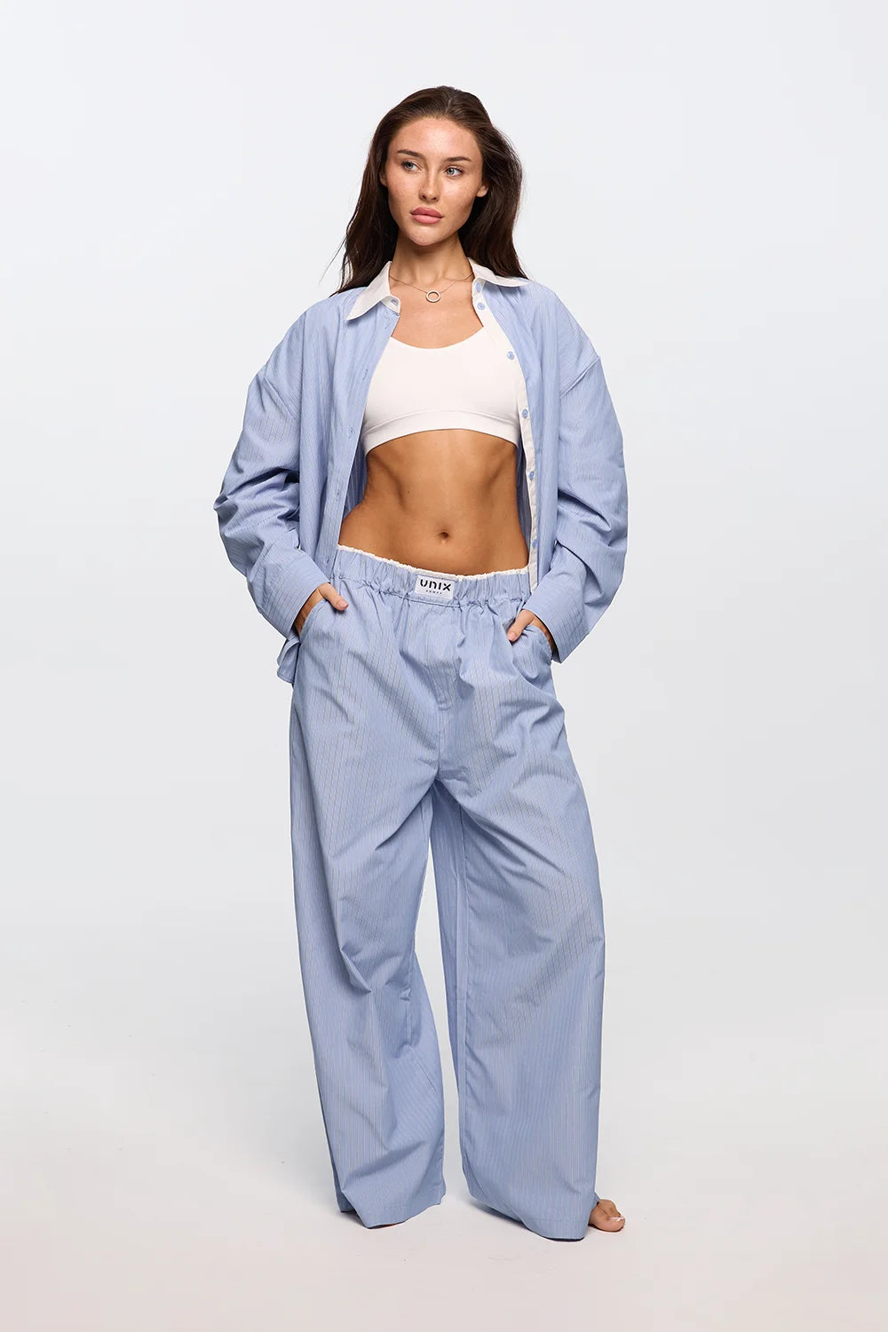 Comfy Pants Lounge Set | Sky Blue - Product Image