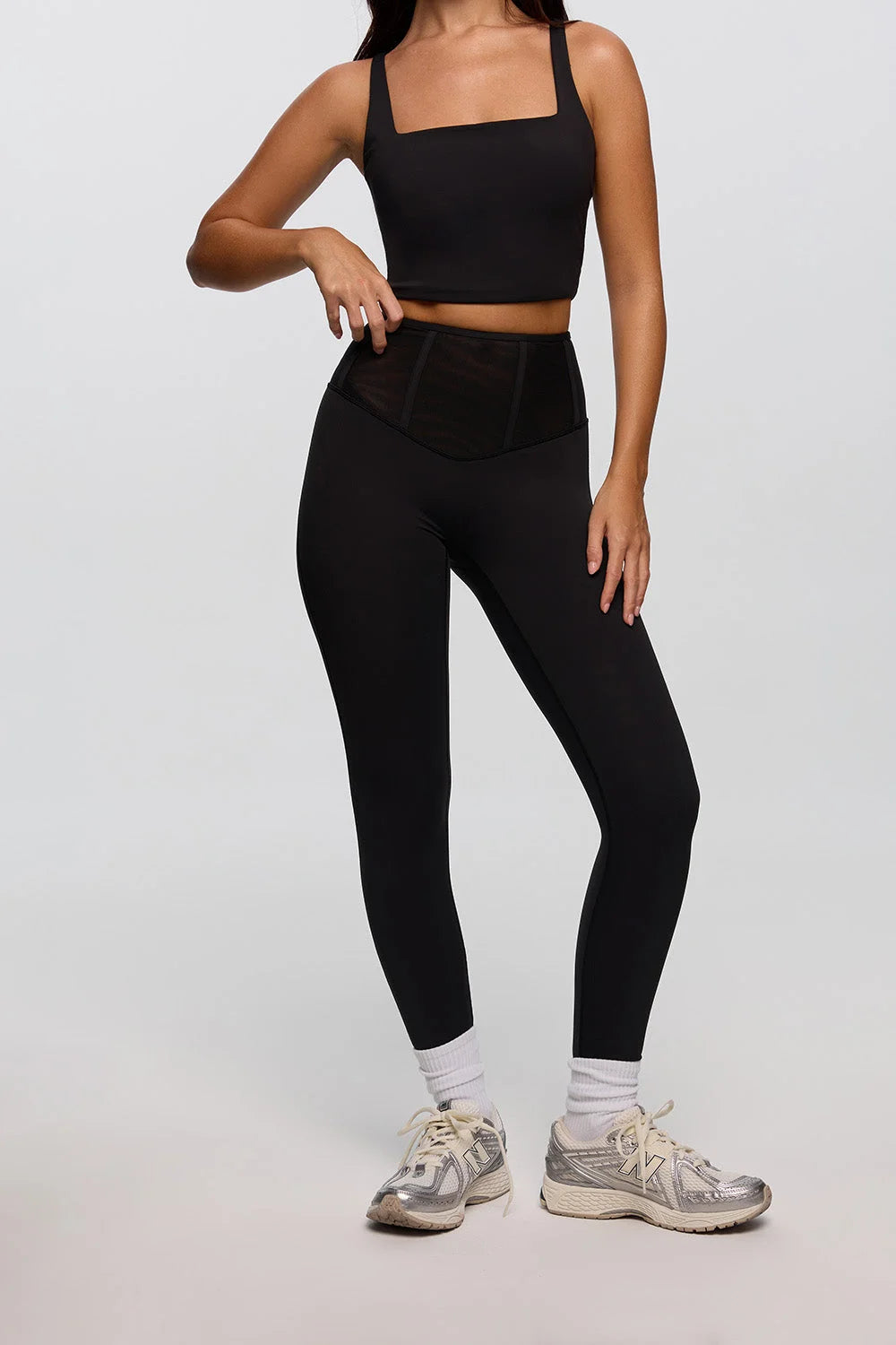 Core Control Leggings | Black - Product Image
