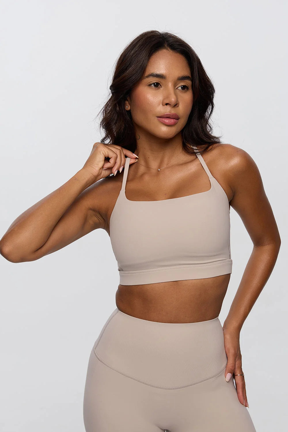 Sculpting Bra Top | Vanilla - Product Image