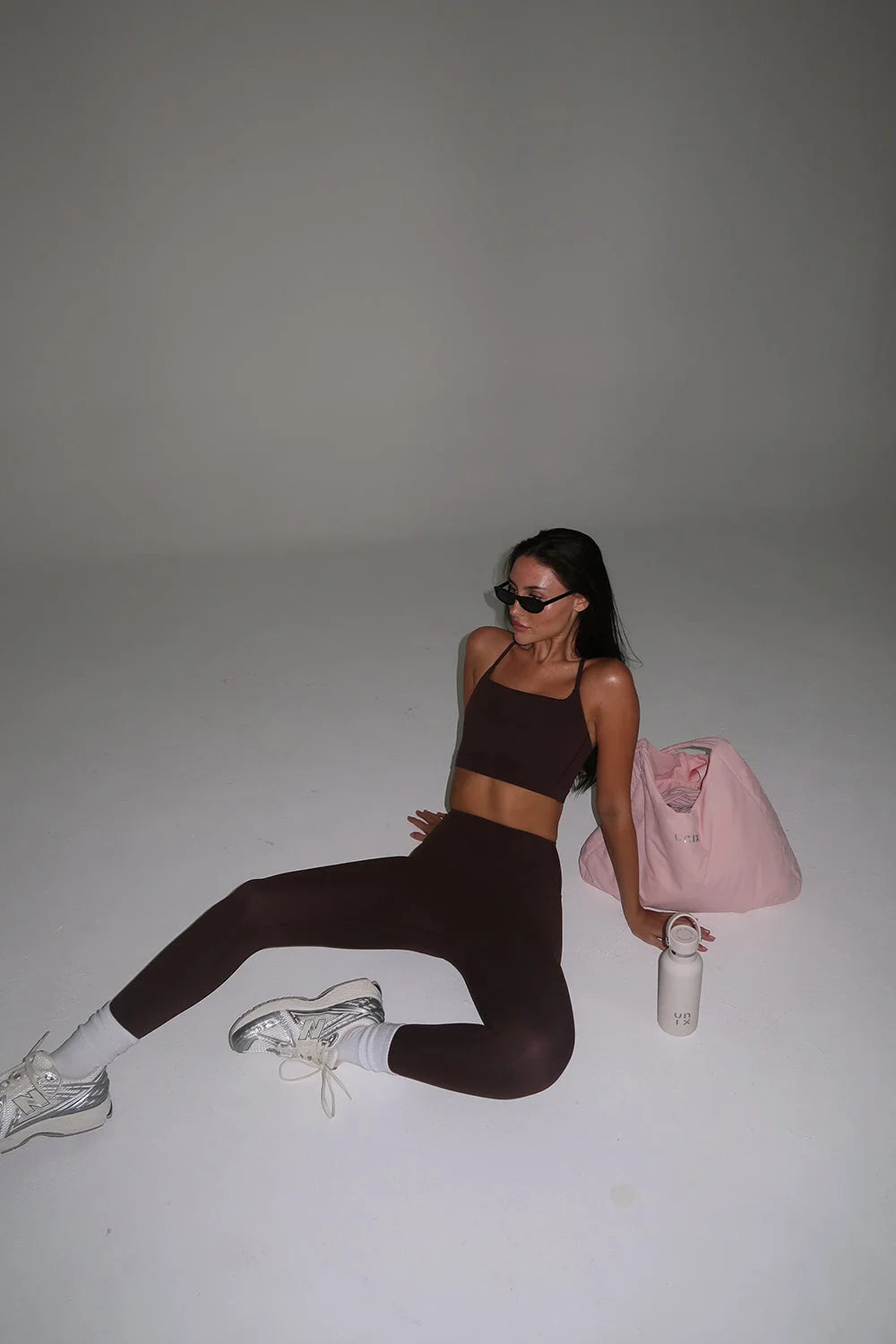 Sculpting Leggings | Chocolate - Product Image