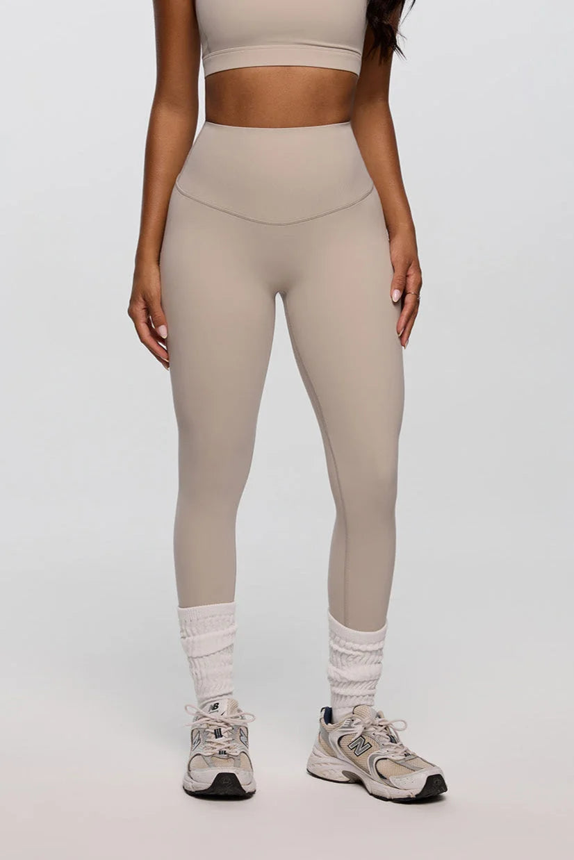 Sculpting Leggings | Vanilla - Product Image