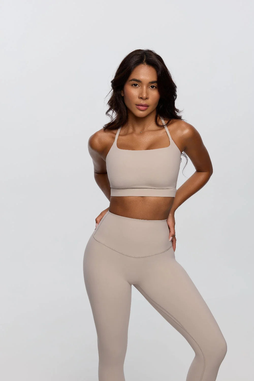 Sculpting Leggings | Vanilla - Product Image